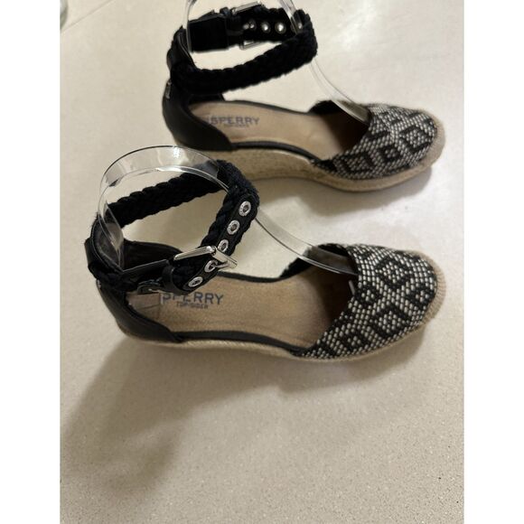 Sperry Top Sider Women's Valencia Wedge Sandal With Ankle Strap Size 6 - Picture 5 of 6